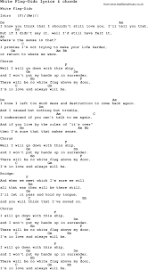 Love Song Lyrics For White Flag Dido With Chords For Ukulele Guitar Banjo Etc Dido Lyrics Dido Lyrics And Chords