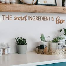 The secret ingredient is crime (in this case, slavery). Holzbuchstaben Mahagoni The Secret Ingredient Is Love Wall Art De In 2021 Holzbuchstaben Wanddekoration Kuche Esszimmer