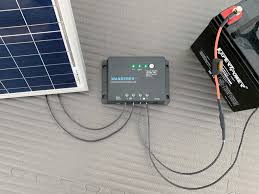 Series regulator limiting current (fully charged or topping off). Connect Solar Panel To Charge Controller 3 Steps W Videos Footprint Hero
