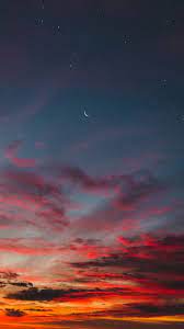 Facebook twitter google + like; Red Aesthetic Sky Wallpapers Wallpaper Cave