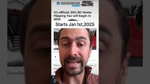 20% BC House Flipping Tax begins Jan.1st 2025 #houseflipping #houses  #vancouver #bc #realestate