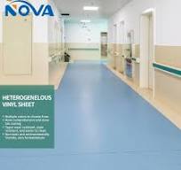 Commercial PVC Rolls Flooring/Hospital Vinyl Flooring with Factory Price
