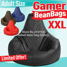 Top 10 best bean bag chairs for adults of 2018. Gamer Bean Bag Xxl Adults Size Big Beanbag Sofa Chair Portable Bean Bag Furniture Cushion Waterproof Beach Chair Beanbag Sofa Chair Sofa Chairbean Bag Furniture Aliexpress