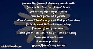 Oh, and hopefully some wine and chocolate too, because we both know that's the secret to a mom's heart! Mother S Day Wishes Page 7
