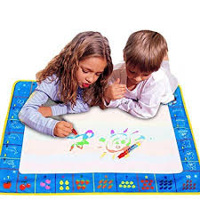 Eshion Kids New Water Drawing Painting Writing Mat Board Magic Pen Doodle Toy Gift 78 X 58cm You Can Get Addi Drawing For Kids Toys For Girls Kids Toy Gifts