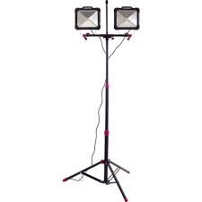 Husky 10 000 Lumen Twin Head Led Work Light K40189 The Home Depot Led Work Light Work Lights Portable Led Lights