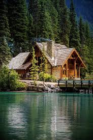 Bc Photograph Cabin At The Lake By Thomas Nay In 2020 Log Homes Dream Cottage Lake Cabins