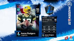 Rodgers played college football at california, where he set several career passing records. Madden 20 Legends Aaron Rodgers Von Miller Among Final Members Of Program For Mut Season
