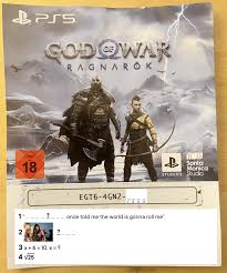 God Of War Ragnarök - Playstation 5 (Ps5) - [Digital Download Code]