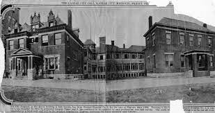 1930 Photo Old City Hospital K C City Hospital Kansas City Missouri Kanas City