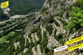 Geraint thomas won the 105th edition of the tour de france ahead of tom dumoulin and chris froome. Tour De France No Twitter Tdf2018awards Paysage Landscape On July 19 The Peloton Has Climbed The Steep Lacets De Montvernier Le 19 Juillet Le Peloton A Escalade Les Difficiles