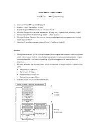 Maybe you would like to learn more about one of these? Soal Dan Jawaban Uts Manajemen Strategi