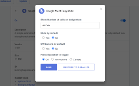 Use google hangouts to keep in touch with one person or a group. Google Meet Easy Mute Get This Extension For Firefox En Us