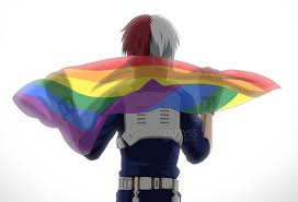 Happy Pride Month Bnha Todoroki Shotō Hero Wallpaper My Hero Academia Shouto Hero Academia Characters