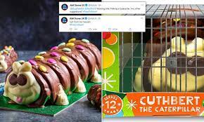 Colin the caterpillar is a chocolate roll cake sold by british store marks & spencer. Fan8dzkhq4lb M