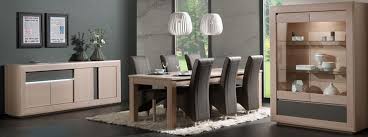 Salle a manger meuble ben hsan. Salle A Manger Contemporaine Malone En Chene Meubles Bois Massif