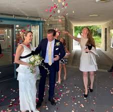 Tessy Antony De Nassau & Frank Floessel's wedding ceremony in Zurich