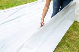 Black plastic and soap works great! Slip And Slide Plastic Visqueen Projects