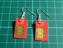 Dare you try this method to make your own micro sim card? Sim Card Earrings How To Make A Pair Of Recycled Earrings Jewelry Making On Cut Out Keep