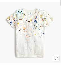 Pin By Yx Mg On Sp20 Rainbow Kids Paint Splatter Shirt T Shirt Painting