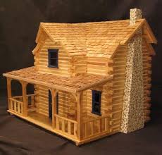 Maybe you would like to learn more about one of these? Manchester Woodworks Cabin Dollhouse Popsicle Stick Houses Miniature Houses