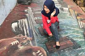 Check spelling or type a new query. Yuk Berfoto Di Lukisan 3d Jalanan Saat Libur Lebaran Di Depok Halaman All Kompas Com