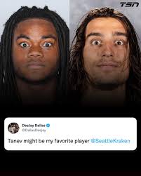 DeeJay Dallas, Kraken'dan Brandon Tanev'in en sevdiği NHL oyuncusu  olabileceğini söylüyor. Benzerlik inanılmaz. : r/Seahawks