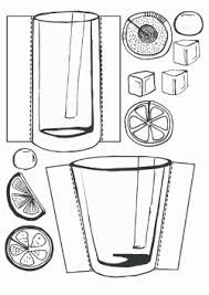 Bardak Kalibi Boyama Sayfalari Faaliyetler Sinif Sergisi