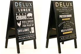 Delux Menuboards Jpg 1 000 666 Pixels Sandwich Board Restaurant Menu Design Retail Signs