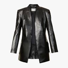 10 Leather Blazers For Women Inspired By Street Style Vogue