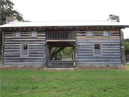 Isaac parker's little house of history. C 1850 Restored Historic Antebellum Dog Trot Log Home With Outhouse In Booneville Ar 159 900 Old House Calling