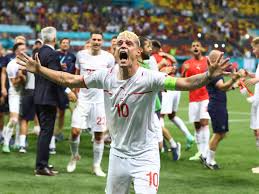 Xhaka zbog poteza uoči produžetka viralni hit. Em 2021 Schweiz Kickt Weltmeister Frankreich Aus Dem Turnier Sport