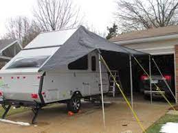 We Must Like The Mariah Awnings This Is Our Third One Glad To Have It And Glad It S Installed And Ready Aliner Campers A Frame Camper Camping Trailer