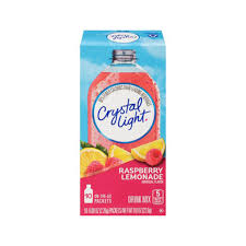 Crystal Light Raspberry Lemonade 10 Packets In Lds Snacks On Ldsbookstore Com