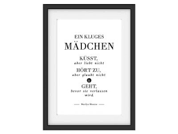 It's no secret that marilyn monroe had surgical tweaks to perfect her beauty, though many of her fans don't want to believe it. Shabby Druck Kunstdruck Ein Kluges Madchen Marilyn Monroe Spruch Schlicht Din A3 Eur 19 99 Picclick De