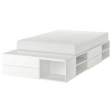 Platsa Bed Frame With 4 Drawers Ikea Bed Frame With Storage Bed Storage Bed Frame With Drawers