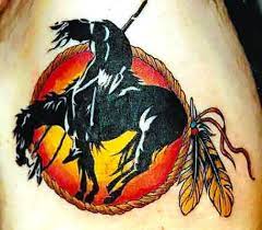 This design is fairly ancient and goes back hundreds and hundreds of years in native culture. Indian Horse Dream Catcher Tattoo Idea American Indian Tattoos Indian Tattoo Native American Tattoos