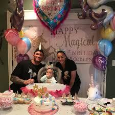 Randy orton / date of birth Randy Kim Orton Celebrating Daughter Brooklyn 1st Birthday Randy Orton Wwe Couples Randy Orton Wwe