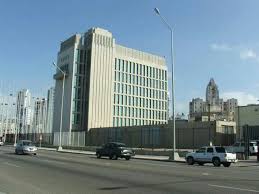 U S Interest Section In Havana Cuba Skyscraper Building