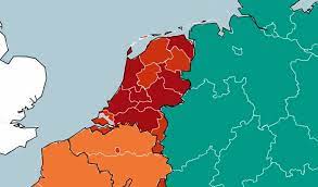 Vakantiegangers opgelet nederland kleurt rood op de coronakaart. M9ocblztpolk2m