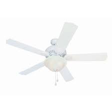 Zoomed Harbor Breeze 52 In Crosswinds White Ceiling Fan White Ceiling Fan Lowes Home Improvements Ceiling Fan