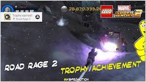 But with the tips and tricks in this guide, you'll finish him off in no time. Lego Marvel Superheroes 2 Road Rage 2 Trophy Achievement Htg Happy Thumbs Gaming
