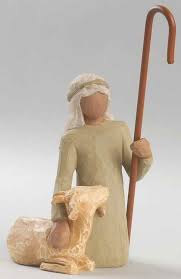 Willow Tree Nativity Shepherd With Sheep No Box By Demdaco Replacements Ltd Willow Tree Nativity Willow Tree Willow Tree Figurines