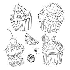 Free happy birthday coloring pages. Colour Pages Unicorn Cake Novocom Top