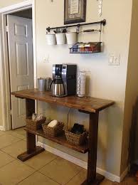 Coffee And Tea Station Table Diy Coffee Bar Home Coffee Bar Design Home Coffee Stations
