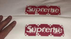 Get the best deals on supreme louis vuitton and save up to 70% off at poshmark now! Supreme X Louis Vuitton Box Logo Tee White Authenticity Guide Legit Check Real Vs Fake Bogo New Youtube