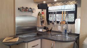 tiny rv kitchen leisure travel vans