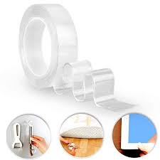 Cinta Adhesiva Ibayx De Silicona Reutilizable Doble Cara 3m