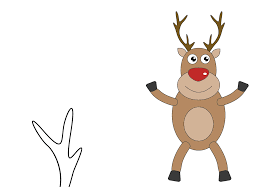 Vous cherchez un coloriage renne de noël ? Coloriage De Renne Noel A Imprimer Manzabull