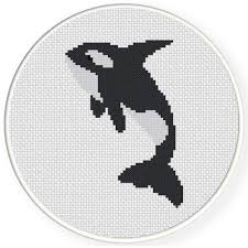 Go cross stitch crazy with our huge selection of free cross stitch patterns! Charts Club Members Only Orca Cross Stitch Pattern Cross Stitch Patterns Stitch Patterns Cross Stitch Animals